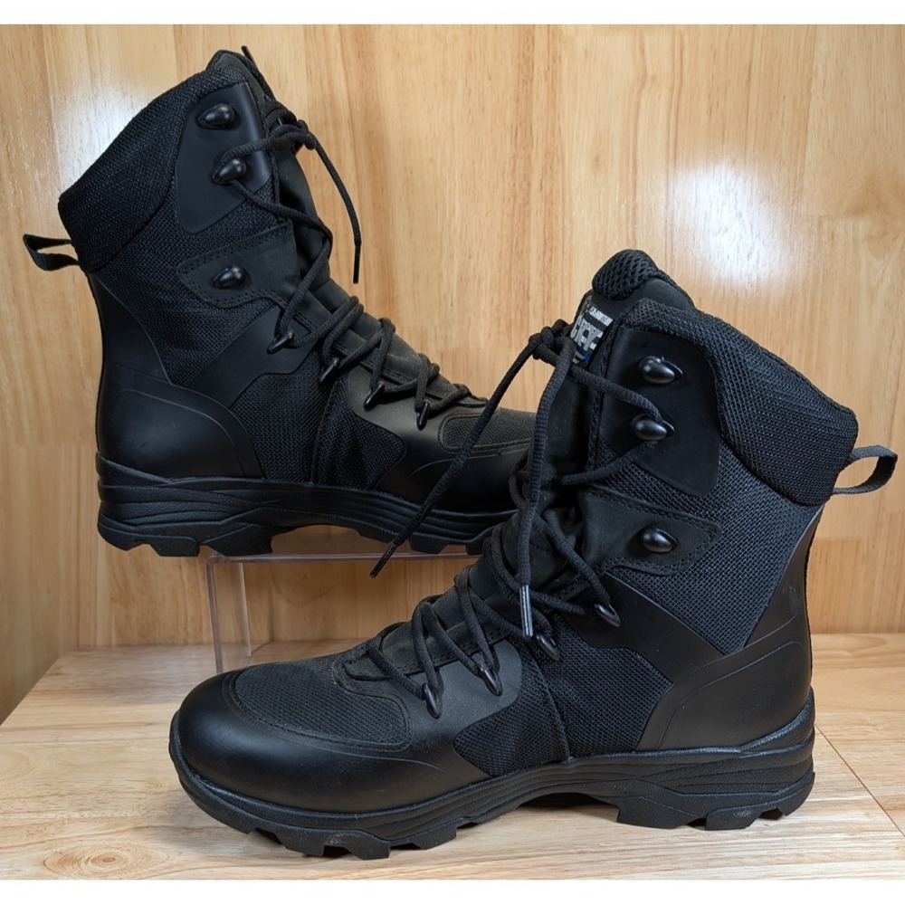 Rocky Code Blue‎ 8" Duty Boots Men's 11.5M Black Tactical Military Vibram Sole